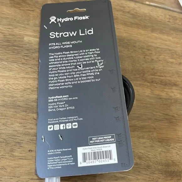 Pack of 2- Hydro flask straw lid - Picture 6 of 6